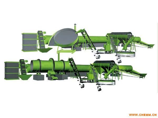 圆盘造粒复合肥生产设备